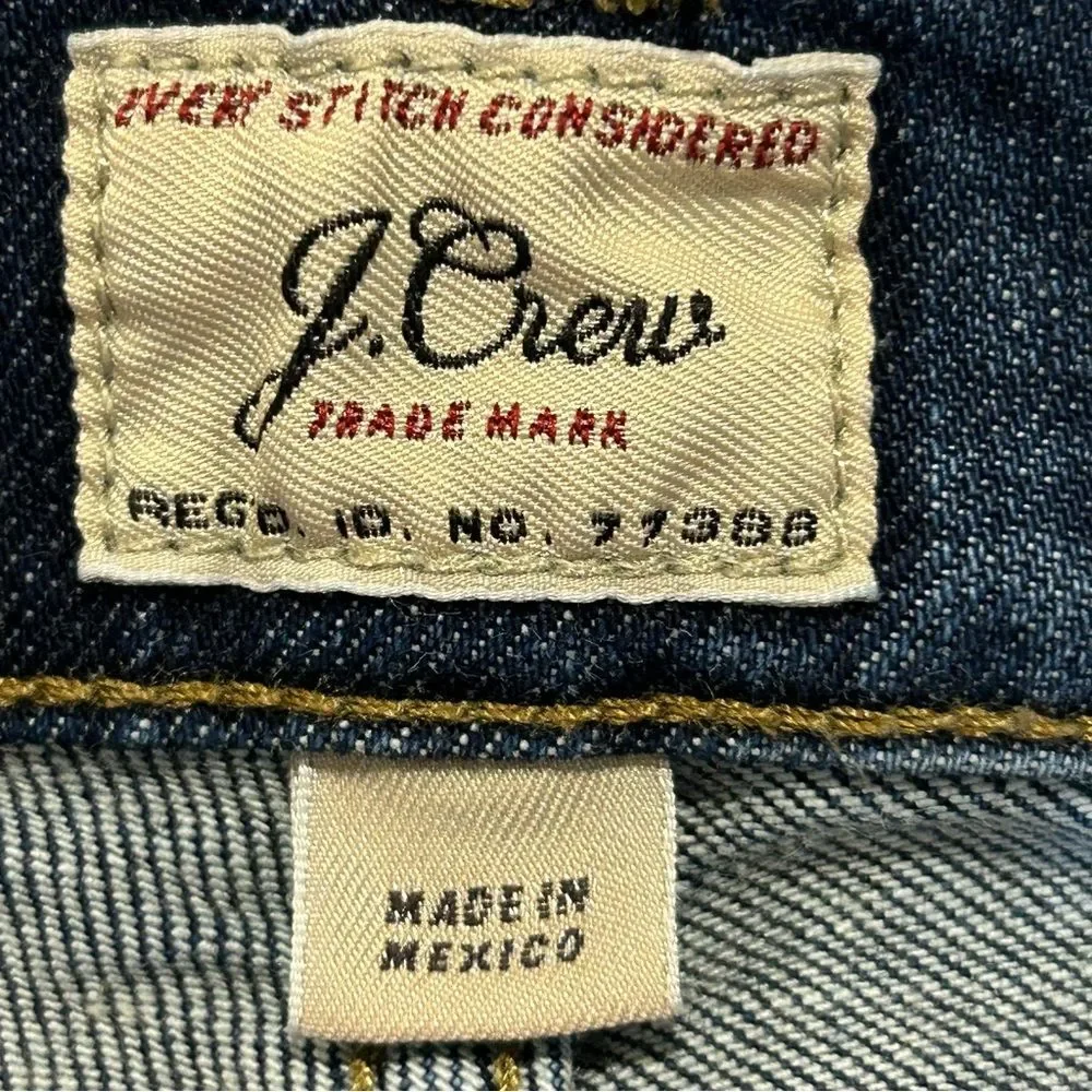 J Crew 770 Stretch Straight Jeans 30/29